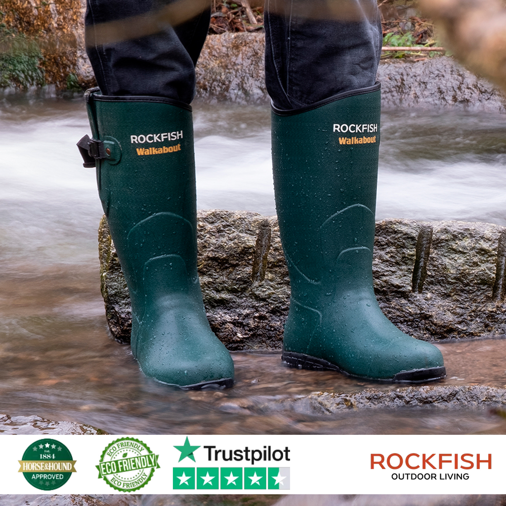 Horse & Hound Approved 9/10: ROCKFISH Walkabout Neoprene-Lined Wellington Boots