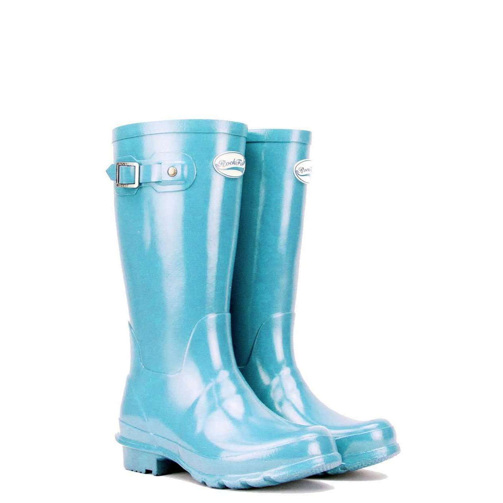 Aqua Blue children's boots