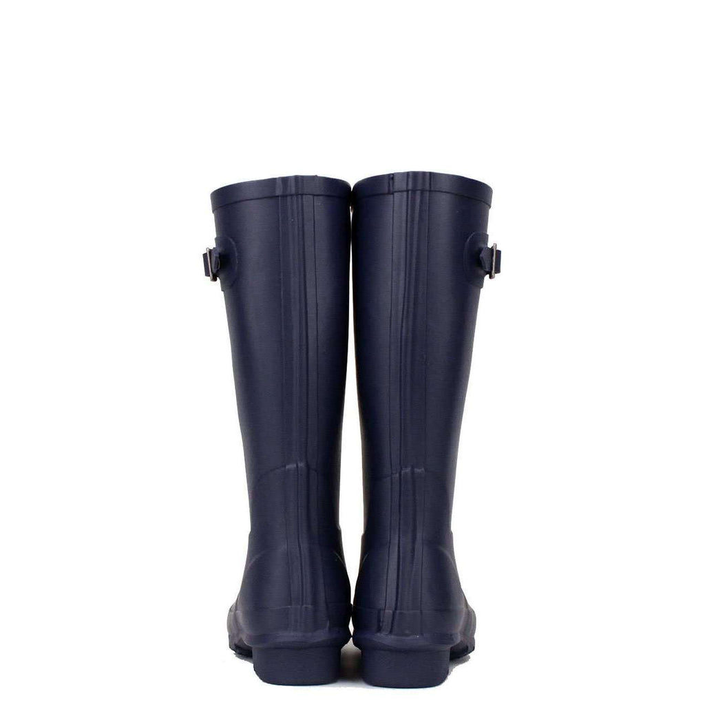 Kids Navy Blue rubber boots, wellies from rockfish